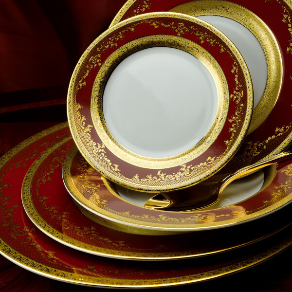 porcelana zepter royal gold bodeaux